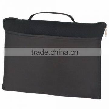 Fleece Travel Blanket - Made From Polyester Fleece, Measures 51" x 63", Has a Self-contained Bag and Comes With Your Logo photo-3