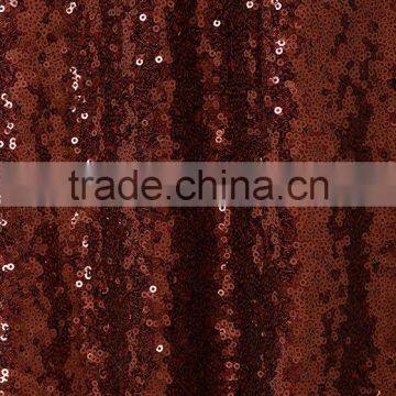 Charismatic Spark Wine Red Sequin Maxi Dress photo-3