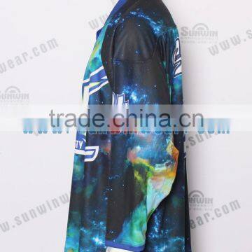Wholesale Custom Cheap Hockey Jersey,tackle Twill Subliamtion Hockey Jersey photo-3