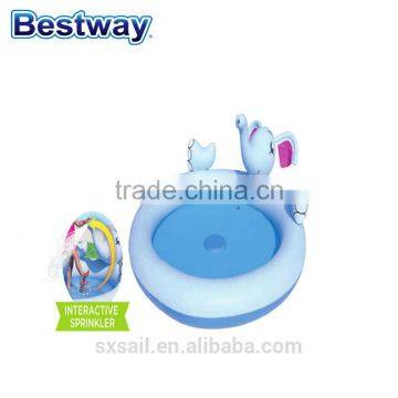 Bestway 1.68 m x 1.52 m x 65 cm Elephant Amusement Fountain