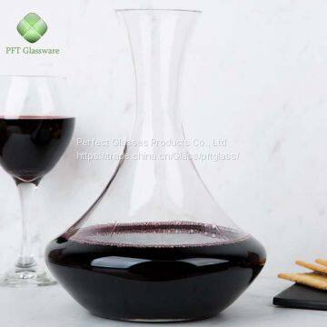 Handmade Cheap Round Crystal Glass Wine Decanter Wholesale photo-4