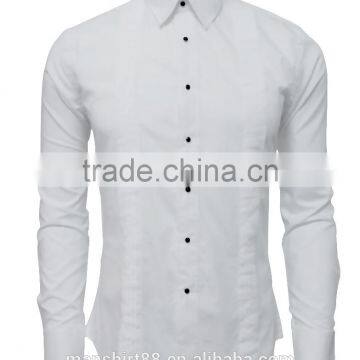 2017 London Collar Regular Fit Formal Tuxedo Shirts photo-2