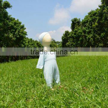 Long Sleeve Knitted Baby Boy Romper Sweater With Hat photo-2