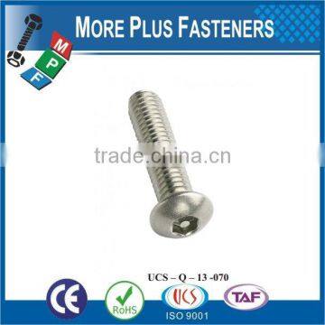 Made In Taiwan High Quality Security Screws Hex Soclet Pin Head Machine Screw photo-6