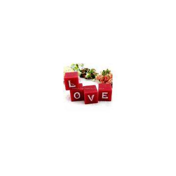 Wedding Valentine Cube Lettle