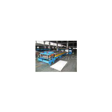 7.5Kw Glazed Tile Roll Forming Machine Roof Panel Forming Line For Prefabricated Houses