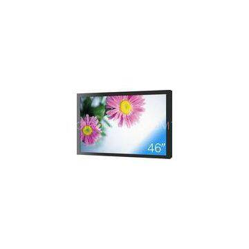 High Brightness Security LCD Monitor black 46 Inch 1080I / 1080P