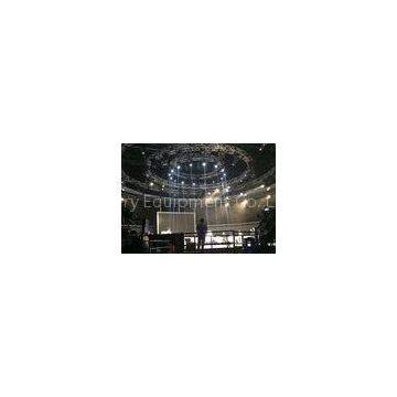 Indoor Performance Stage Lighting Truss Systems , Round Stage Screw Truss