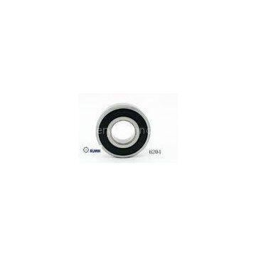 Carbon Steel 6200 Bearings / GCr15 Double Shielded Bearings 6204-2RS