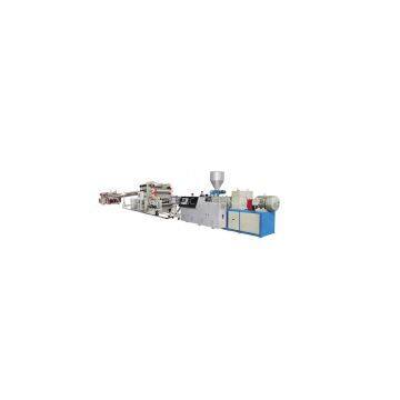 Advanced Technology Plastic Sheet Extrusion Line , PP Single Screw Sheet Extrusion Machinery
