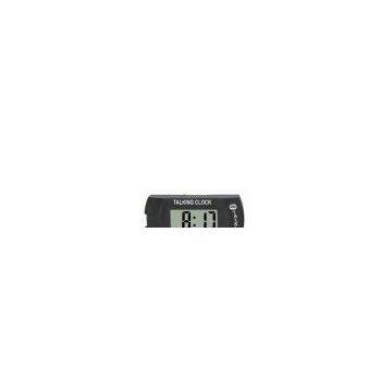 LCD talking clock