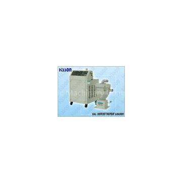 White Vacuum Auto Hopper Loader, Plastic Auxiliary Equipment For Injection Molding Machine