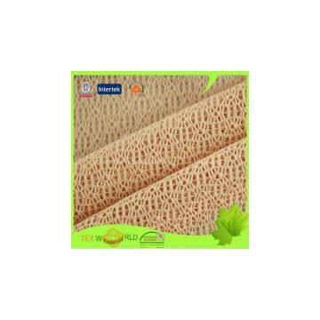Knitted Eyelet Jacquard Nylon Spandex Mesh Fabric