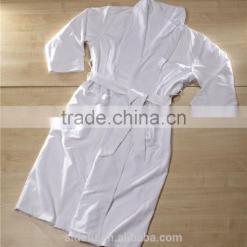 Luxury hotel Unisex Men Women double layer Terry Lined Microfiber bathrobe wholesale