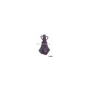 JT8B029-012 Wooden vase with antique-shaped