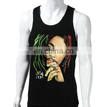 BOB MARLEY wholesale cotton tank tops,cotton crop tops