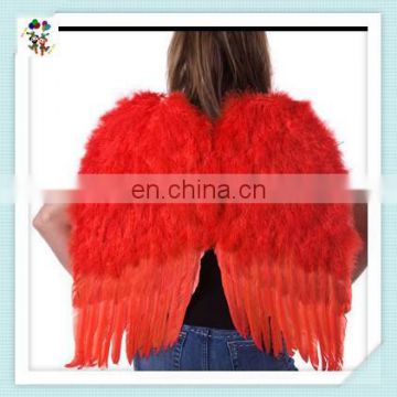 Party Photo Prop Red Fallen Angel Feather Wings HPC-0872