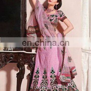 New Arrival Hot Pink Designer Lehenga Choli 2016