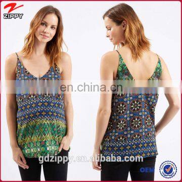 Print Plunge V-Neck Plus Size Summer Maternity Clothes