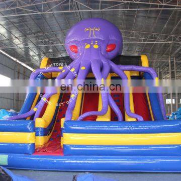 Kid Game Juegos Inflables Slide Giant Games 3 Slide With Octopus photo-4