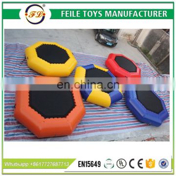 2017 high quality inflatable water trampoline rental