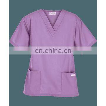 Ladies' V neck Scrubs Top / Fashion Scrubs sets