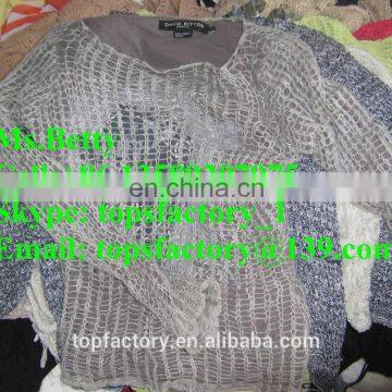 Cheap top quality clothing used mixed sweater