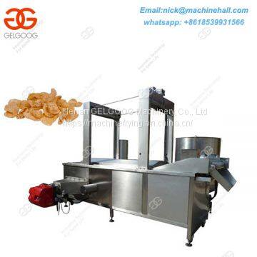 Continuous Frying Machine for Chips/High Efficiency Fred Peanuts/Potato Chips Continuous Manufacture