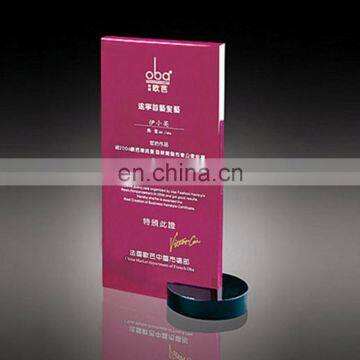 Aliaba Wholesale Acrylic Exquisite Awards Plastic Trophy photo-4