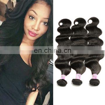 8A virgin hair body wave mink brazilian hair bundle clothing