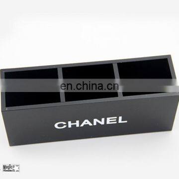 Super Practicable Acrylic Material Three Cavities Cosmetic Organizer