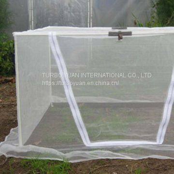 Polyester / Polyethylene Pleated Fine Dust Anti Insect Mesh Screen for Greenhouse photo-3