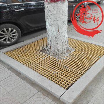 Industrial Grating Fiber Yellow Fiberglass Grating Glass Frp Grating