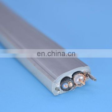 Flexible Multi Core Cable Coaxial Cable Lift/Elevator Travelling Cable Elevator CCTV Camera 2 Power cores