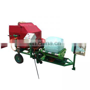 Hay baler machine with pressed bales for sale