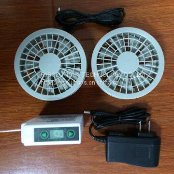 6v high speed cooling fan with rechargeable battery for Sofa cushion