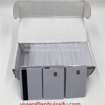 Inkjet SLE4442 Chip Card With Hico 3-track Magnetic Strip photo-3
