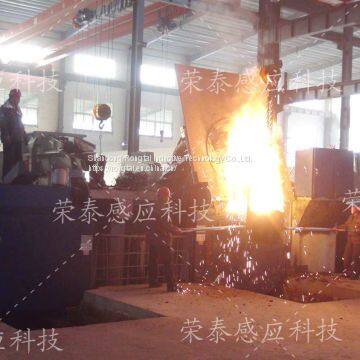 Intermediate frequency induction melting furnace ranging from 30kg to 20 tons