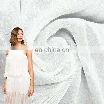 High quality 75D*75D crinkle chiffon/crepe GGT fabric for dresses/blouses