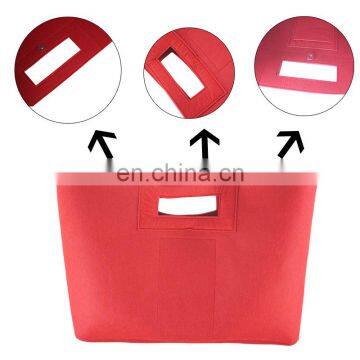 Eco- Friendly Cheap Felt Tote Handbag Shopping Hand Bag photo-5