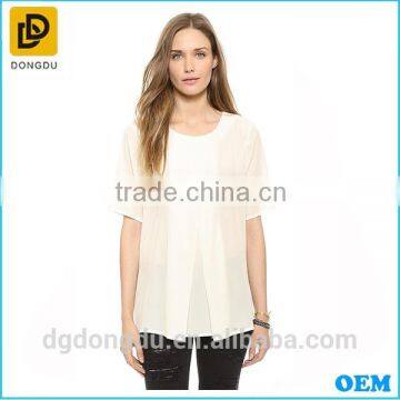 2016 Summer Fashion Lady Chiffon Women Casual Maternity T-shirt