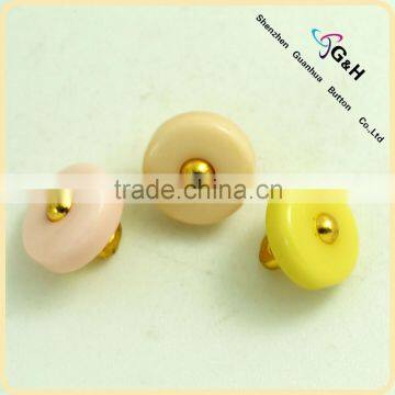 colored plastic sew on button