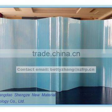 FRP plane skylight / constructional workshop skylight/ transparent wave shape sheet