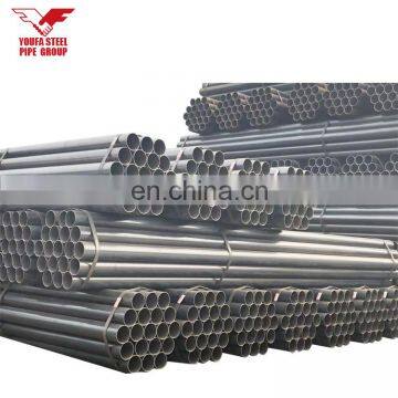 Tianjinmanufacture Standard Length Hot Rolled Black Painting Erw Steel Black Pipes photo-6