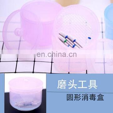 Polishing Head Storage Box Nail Drill Bits Cleaning and Disinfection Cabinet Nail Sterilization Box Case photo-3