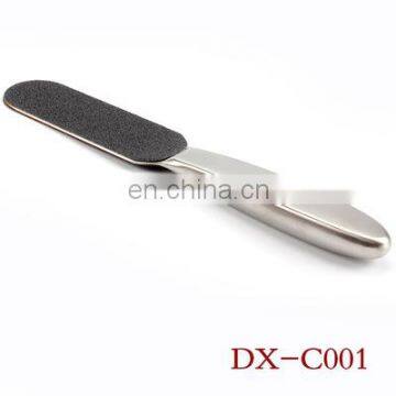 Pedicure Tool Dead Skin Remover Metal Stainless Steel Curved Foot File Set With Refill Grits photo-2