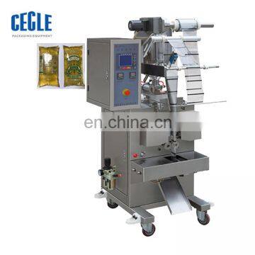 1 litre edible oil pouch packing machine , honey pack filling and sealing machine