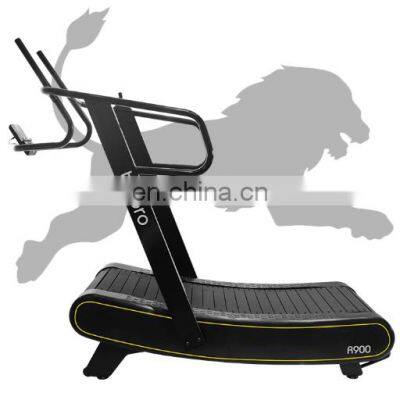 commercial Bodybuilding curve treadmill manual running machine self-powered gym equipment without motor