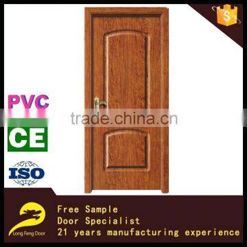 Fancy Interior Fast PVC Wood front Doors