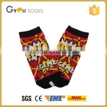 Women Fashion Low Cut Ankle Socks Cotton REOPrinted Cartoon /Grils Dress Sublimated Socks Fashion Design